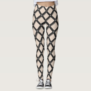 Legging à sangles et clous