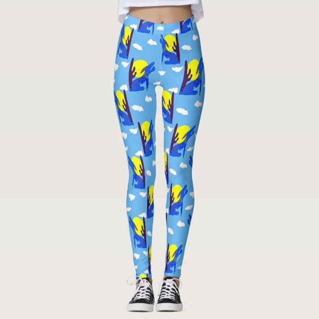 Legging Blue Coyote (Devant)