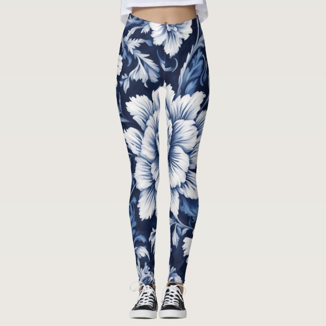 legging cobalt bloom symphony (Devant)