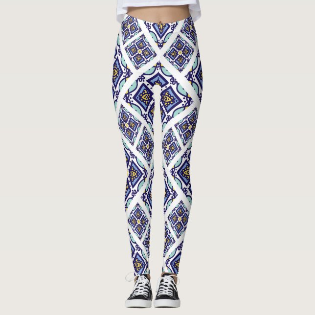 Legging ethnique, Legging tribal pour les femmes (Devant)