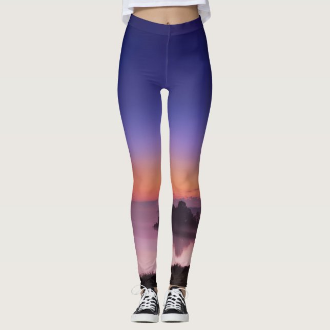 Legging Herbstentwurf Leggings (Vorderseite)