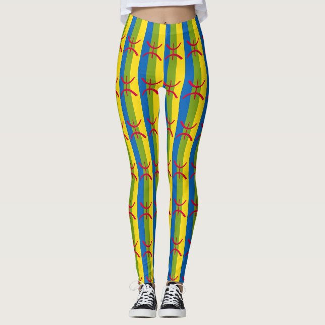 legging kabylisches BerberAmazigh Leggings (Vorderseite)