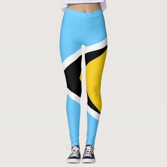 Legging St- Luciaflagge Leggings (Vorderseite)