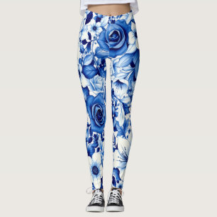 legging symphonie rose bleue