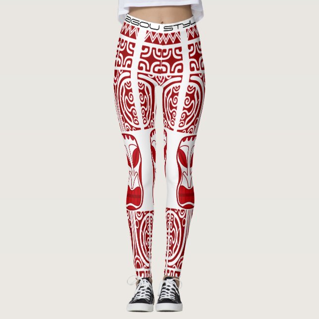 Legging Tribal Tatoo Leggings (Vorderseite)