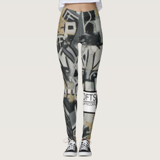 Legging vom Wandgemälde am Steinbock Leggings