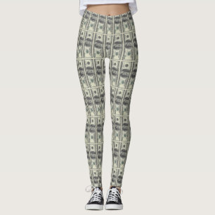 Leggings 100 billets d'un dollar