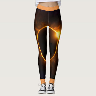 Leggings 2017 leggins totaux d'éclipse solaire