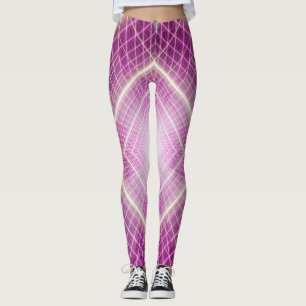 Leggings 80s Rétro : Arrière - plan 3D Sci-Fi.