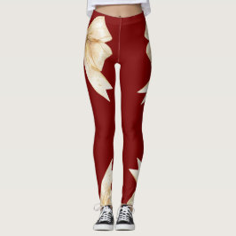 Leggings à conception de nœud