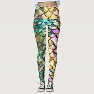 Leggings à échelles de dragon