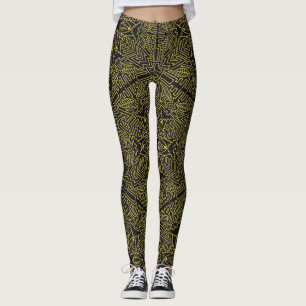 leggings à motif mandala