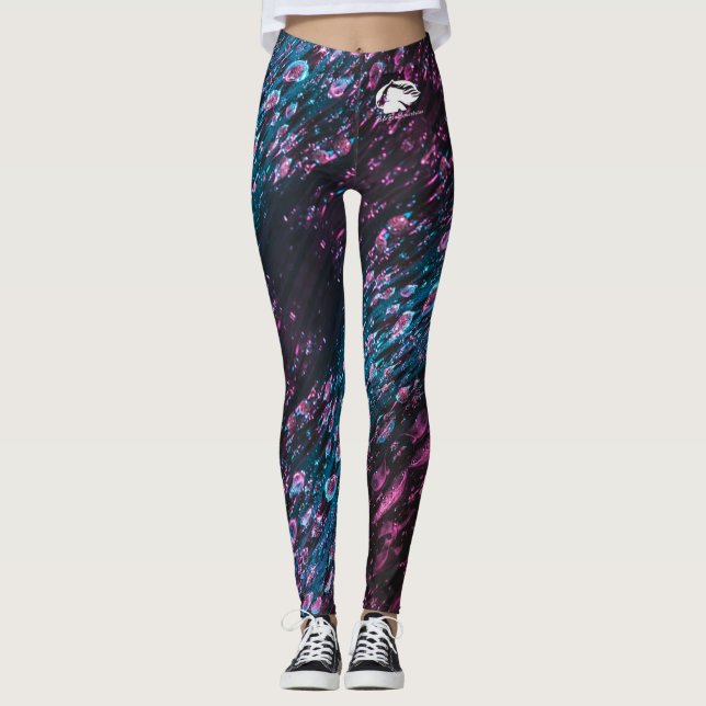 Leggings à motifs - Logo Bed & Breakfast blanc (Devant)