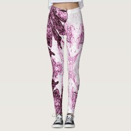 Leggings A Splash Of Pink 