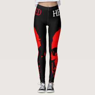 Leggings à tête rouge