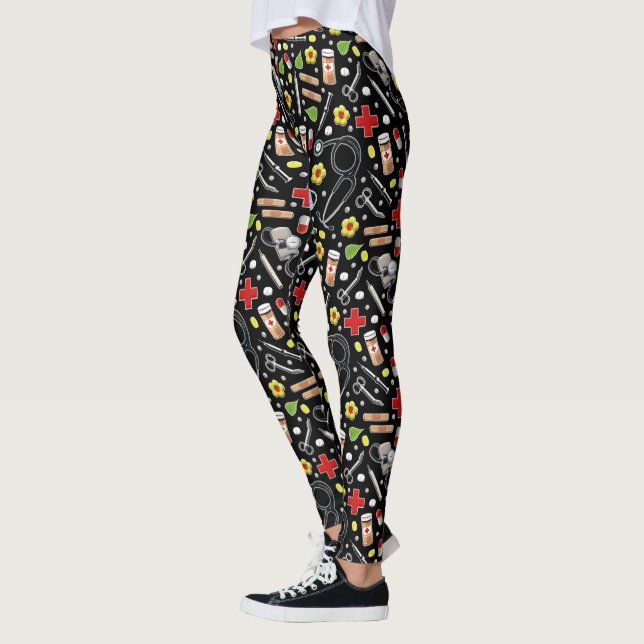 Leggings à thème Médicale (Gauche)