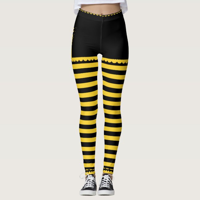 Leggings abeille (Devant)