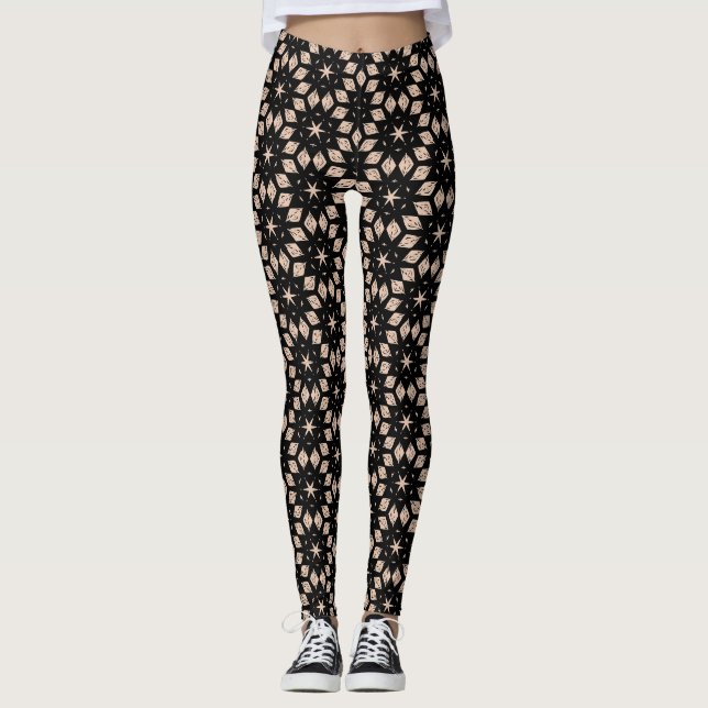 Leggings Abstract Pattern (Devant)