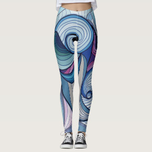 Leggings Abstrait