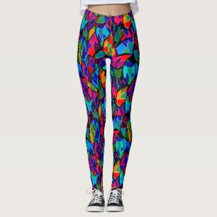 Leggings Abstrait multicolore