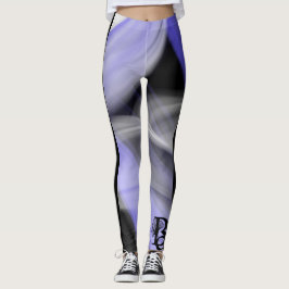 Leggings Abstrait Trend Lavender Violet