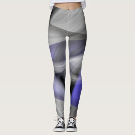 Leggings Abstrait Trend Lavender Violet