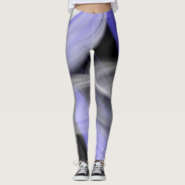 Leggings Abstrait Trend Lavender Violet