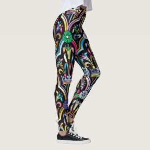 Leggings Abstrait Zazzle_Growshop.