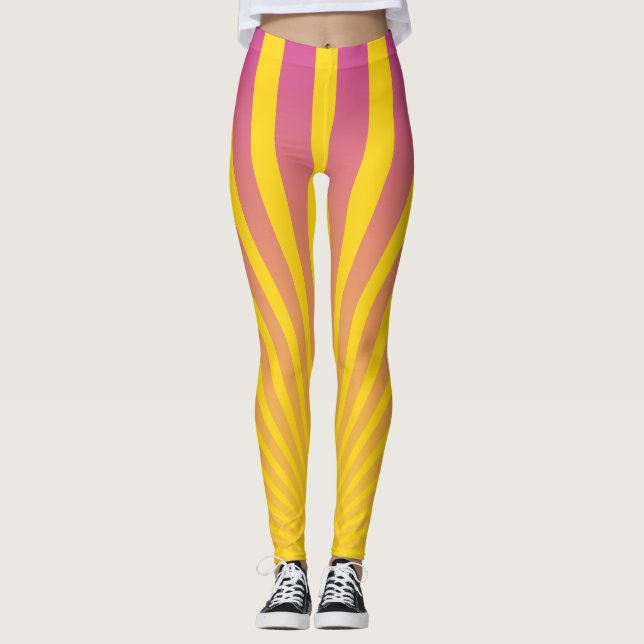 Leggings Abstraits  (Devant)