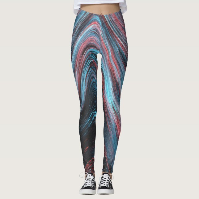 Leggings Abstraits (Devant)