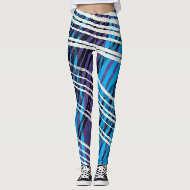 Leggings Abstraits modernes (Devant)