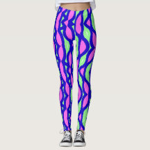 Leggings abstraits "Ratti_Creative_Arts" multicolo