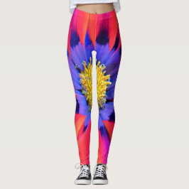 LEGGINGS ABSTRAKT FLORA