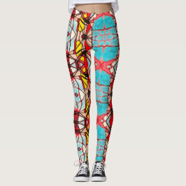 Leggings, Abstrakt Psychedelic tl IV Leggings