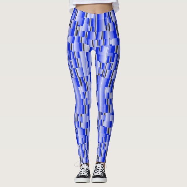 Leggings Abstrakte Form (Vorderseite)