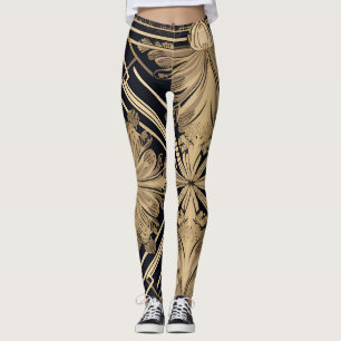 Leggings Acanthe dorée