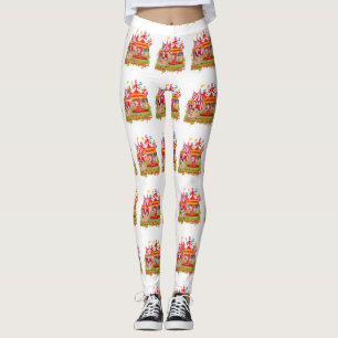 Leggings Accueil à la foire régionale - carnaval