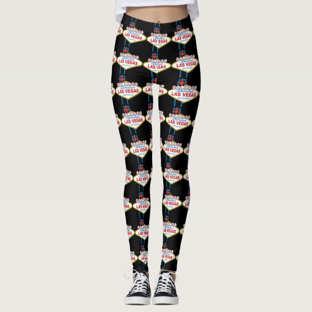 Leggings Accueil au signe de Las Vegas (Devant)
