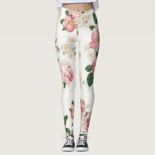 Leggings Adorable Mignonne Fille, Fleurs