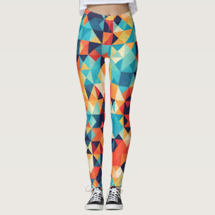 Leggings Agkistrodon Contortrix Mosaic Coloré Personnel