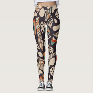 Leggings Ailes de papillons Abstraites inspirées du motif 