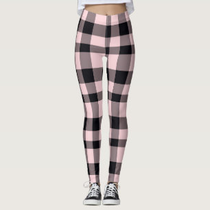 Leggings Aimez les jambes des femmes patinées roses/noires