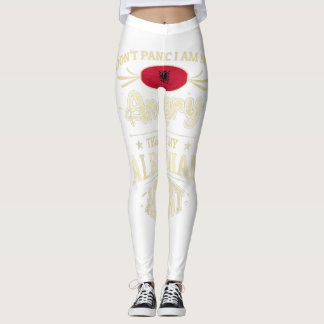 Leggings Albanie Drapeau Souvenirs pour Albanais Hommes & F
