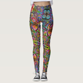 Leggings "Algaehuasca, "guêtres d'impression par Dax +