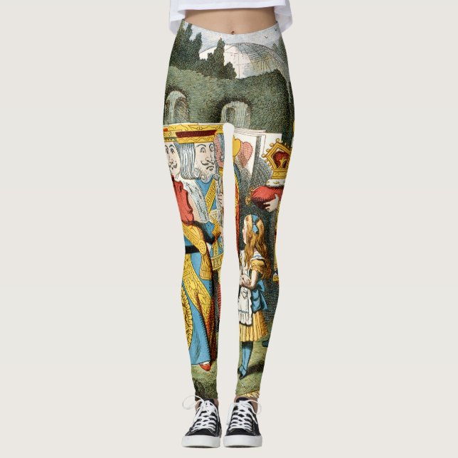 Leggings Alice à Wonderland (Devant)