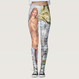 Leggings Alice au pays des merveilles Classique Cheshire Ra