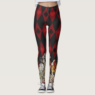 Leggings Alice au pays des merveilles Mad Cheshire Chat
