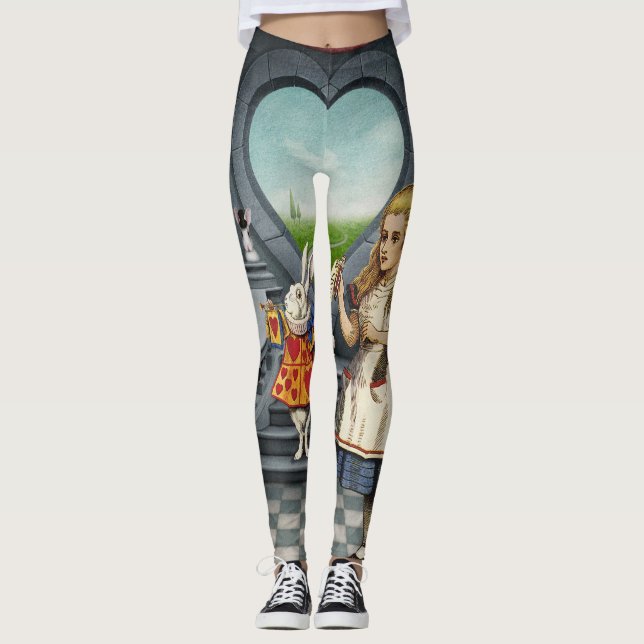 Leggings Alice aux Pays des merveilles 2 (Devant)