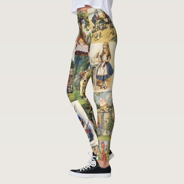 Leggings Alice dans des guêtres du pays des merveilles ! (Gauche)
