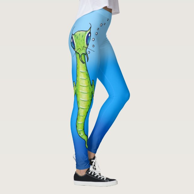 Leggings Alien Océan (Droite)
